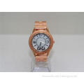 Professional 18K rose gold Diamond Quartz Watch for women e